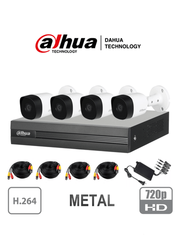 CCTV Industrial > CCTV Kits > Kits y Paquetes 4 Canales