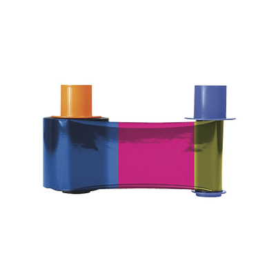 Ribbon Full Color YMCF K 500 Imágenes para  HDP5000, Ultravioleta