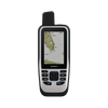 GPS portátil GPSMAP 86s con mapa base precargado, incluye batería interna recargable.