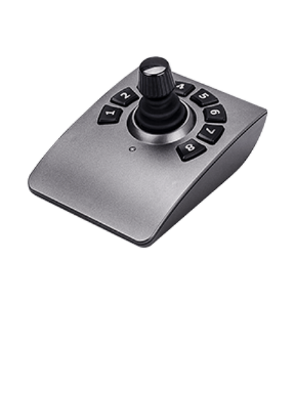 VIVOTEK AJ-001 - Control de palanca joystick para NVR, PTZ y Software VAST 2, VSS VIVOTEK, 8 teclas, Conector Usb