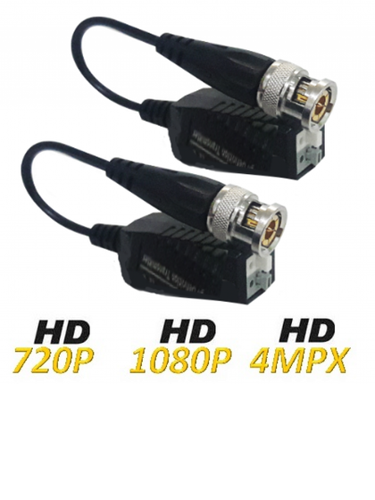 UTEPO UTP101PHD416 - Paquete de 16 pares de transceptores / Push /  HDCVI /  HDTVI / A HD / CVBS / 250 M a  720p / 200 M a  1080p / 150 M a 4M