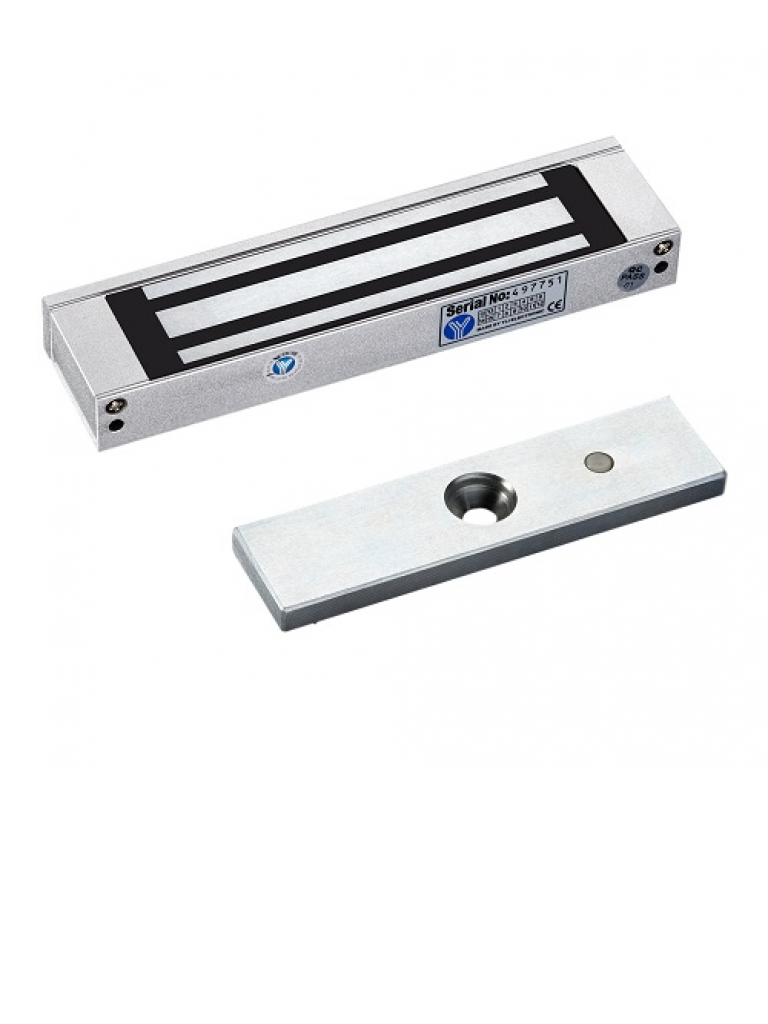 YLI YM180 - Cerradura Magnética para Control de Acceso / Fuerza de Sujeción 180 Kg o 350 LB / Para puerta de madera, vidrio o metal #50%