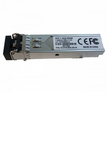 UTEPO SFP125G550M - Transceptor fibra ÓPTICA SFP multimodo / Conector LC / Velocidad 1250 Mbps / Hasta 550M de CONEXIÓN