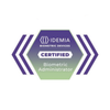 Certificado Idemia Administrador Biométrico , membresía de 2 años con acceso al módulo de ventas 24/7 a la plataforma de aprendizaje de dispositivos biométricos de IDEMIA.
