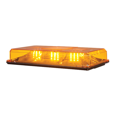 Mini barra de luces Highlighter LED, color Ámbar, Montaje Permanente, Ideal para Seguridad Privada