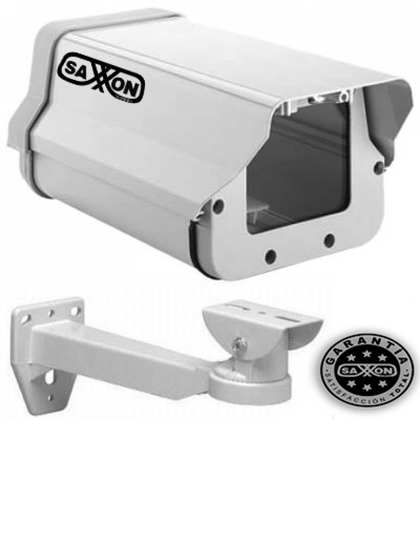 SAXXON HO605SHK - Kit de gabinete blanco tipo FLIP OPEN y brazo / Tipo corto / 25 CM De largo / Blanco /
