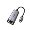 Adaptador de Red USB-C 3.1 (5 Gbps) a RJ45 /Admite 10/100/1000 Mbps y 2.5G / Caja de aluminio / Longitud del cable 10 cm / 1 a 1