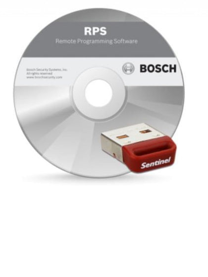 BOSCH I_D5500CUSB - Software RPS con  USB DONGLE para programacion de panel de alarma serie b y g