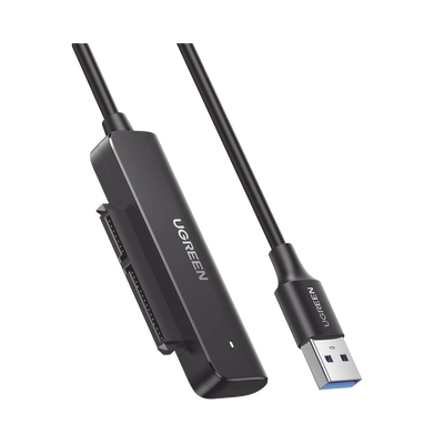 Cable Adaptador SATA a USB 3.0 / SATA 3.0/2.0 / Soporta HDD y SSD de 2.5