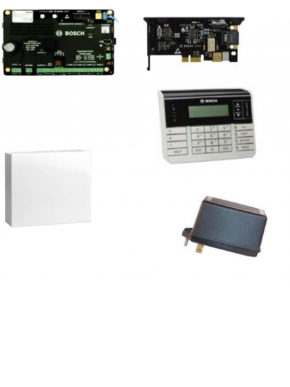 BOSCH I_B3512DP920 - Paquete incluye panel de alarma B3512 / Caja B11 / Tarjeta B430 / Teclado B920 / Transformador CX4010 #ultimaspiezas