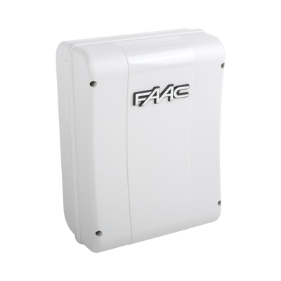Cuadro de mando FAAC E024S para operadores abatibles  FAAC S418 y FAAC 770N