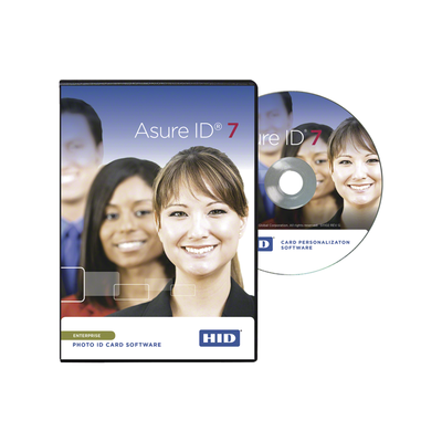 Software Asure ID versión EXPRESS / Compatible con impresoras HID / Personalización de credenciales/ Virtual