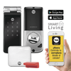 Kit de Hub con Cerradura YDF40: Código, Biometria y apertura Smartphone en cualquier parte el Mundo