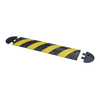 Reductor D / Velocidad / 183cm / 5 lineas amarillas / Hule Reciclado.
