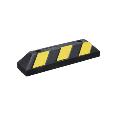 Tope Vehicular P / Estacionamiento / 55cm / Color Negro-Amarillo.