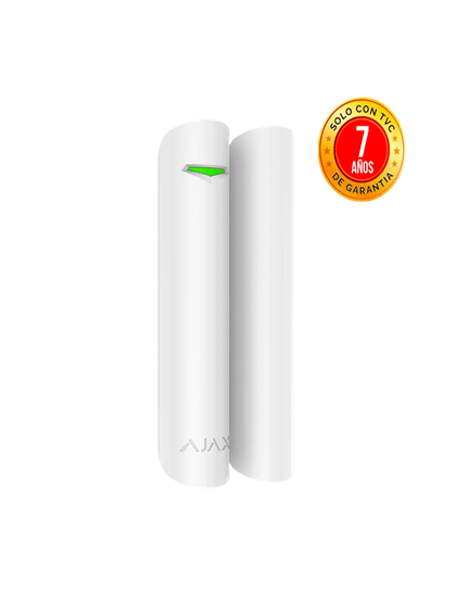 AJAX  DoorProtectPlusW - Detector de apertura, vibración e inclinación inalámbrico. Color Blanco (28269.13.WH3)