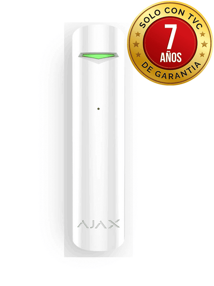 AJAX GlassProtectW - Detector de rotura de cristal Inalámbrico. Color Blanco (26317.05.WH3)