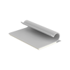 Clip Adhesivo Tipo J, Para Cables de Hasta 6.4 mm de Diametro, Uso Interior, Color Gris, Paquete de 100pz
