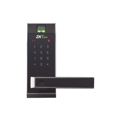 Cerradura Autonoma con Lector de Huella Digital con Teclado tactil y Comunicacion Bluetooth Estándar Americano