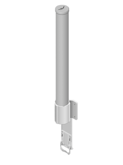UBIQUITI AMO-2G10 - Antena Omnidireccional para access point / 2.4GHz / Ganancia 10 dBi / 2 Conectores SMA hembra inverso