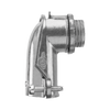 Conector curvo para tubo flexible 1/2