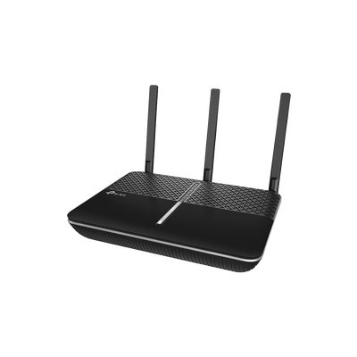 Router inalámbrico AC 2300 doble banda 1 puerto WAN 10/100/1000 Mbps y 4 puertos LAN 10/100/1000 Mbps, 1 puerto USB 3.0 y 1 puerto USB 2.0