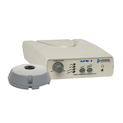 Kit de audio LOUROE ASK-4#101 con base APR-1 y Verifact A para aplicaciones de seguridad, sistemas de audio para seguridad y control potencia, claridad y nitidez garantizadas