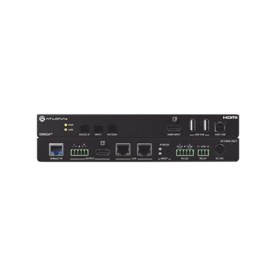OMEGA 4K/UHD HDMI OVER HDBASET RECEIVER W/SCALER ;  ETHERNET ;  RS232 ;  AUDIO OUTPUT ;