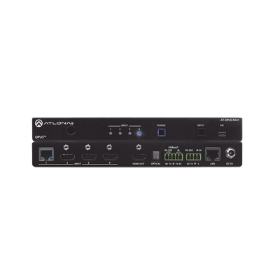 FOUR-INPUT 4K HDR SWITCHER WITH HDMI AND HDBASET INPUTS