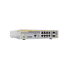 Switch PoE+ Administrable Capa 3 D/8 Ptos 10/100/1000 + 2 SFP Incluye Montaje AT-RKMT-J14
