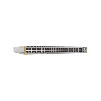 Switch Stack Capa3 40 puertos Gigabit, 8 puertos Miltigigabit 100/1G/2.5G/5G PoE++, Fuente redundante