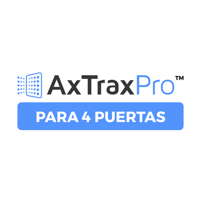 Licencia de 4 lectoras  para uso con Software AXTRAXPRO