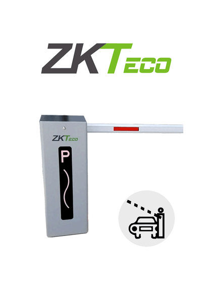 ZKTECO CMP200 - Barrera Vehicular de doble dirección Izq o Der/ Brazo Telescópico de 2.6 hasta 4.5 metros / 3 Seg. / Gabinete con Luz Led Indicador de estado / Sistema Inteligente anti-impacto/ Incluye 2 controles remotos / #VLS