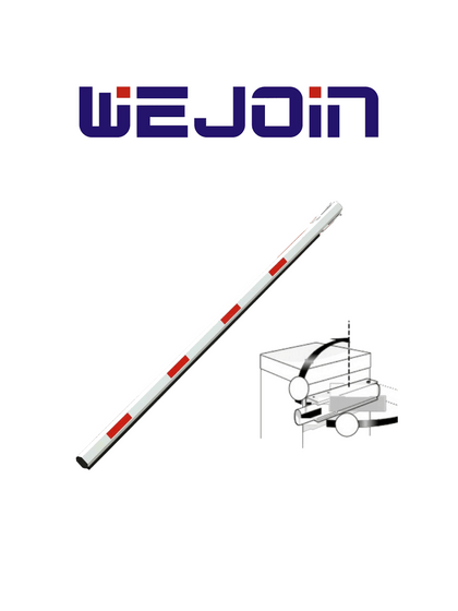 WEJOIN ARM3MP - Brazo recto de 3 metros / Caucho inferior / Sistema de brazo oscilante / Incluye abrazadera de impacto