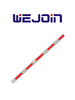 WEJOIN WJSBM6 - Brazo Recto Octagonal de 6 metros / Franjas Reflejantes / Compatible con Barreras Wejoin WJCB01SVIL56