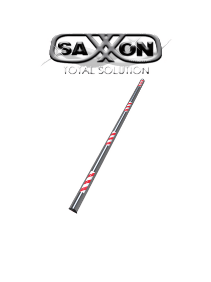 SAXXON SAX50B Brazo de aluminio de 5 metros / Reflejantes en color rojo / Para barrera manual EH50L / Sobre Pedido