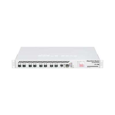 CloudCore Router, CPU 72 Núcleos , 1 Puerto Gigabit Ethernet, 8 Puertos SFP/SFP+, 16 GB Memoria
