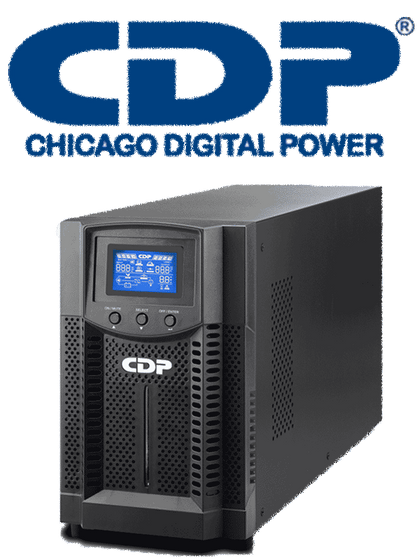 CDP UPO11-3 - UPS online 3000VA / 2700W / 4 Terminales de salida / Baterías 12V a 9AH X 6 / Respaldo 5min a carga completa / Requiere clavija o adaptador NEMA 5-20R