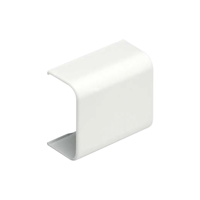 Unión recta, para uso con canaleta LD3, material ABS, Color Blanco Mate