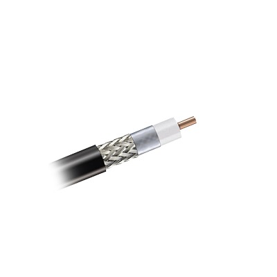 Cable coaxial de malla de cobre estañada, RG58, 50 Ohms, retardante de fuego