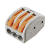 Conector Compacto para 1 Cable de Entrada 2 Cables de Salida / Cables Compatibles 12AWG-28AWG
