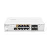 Cloud Router Switch Administrable L3, 8 puertos 10/100/1000 Mbps c/PoE Pasivo ó 802.3af/at, 4 Puertos SFP