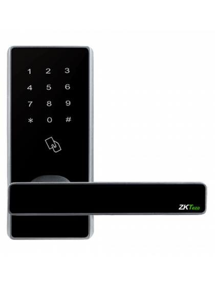 ZKTECO DL30B - Cerradura de Proximidad y Teclado Táctil con Comunicación Bluetooth / 100 Tarjetas Mifare (estándar americano) /