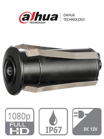 DAHUA HAC-HUM3200G-M - Camara Bullet de 2 Megapixeles/ Para XVR Movil/ Lente de 2.8 mm/ 117 Grados de Apertura/ Protección contra Choques/ Conector M12/ Soporta CVI/CVBS/AHD/TVI/
