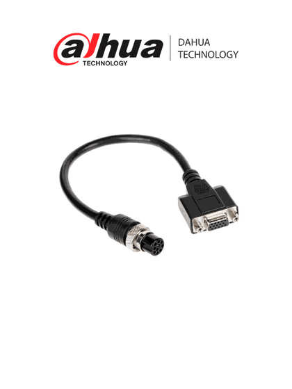 DAHUA MC-AF10-DBF15 - Cable VGA para DVR y NVR Móvil/ Compatible con MXVR Serie 4000/ Compatible con MNVR Serie 4000 y 8000/ Conector M12 Tipo Aviacion 10 Pines