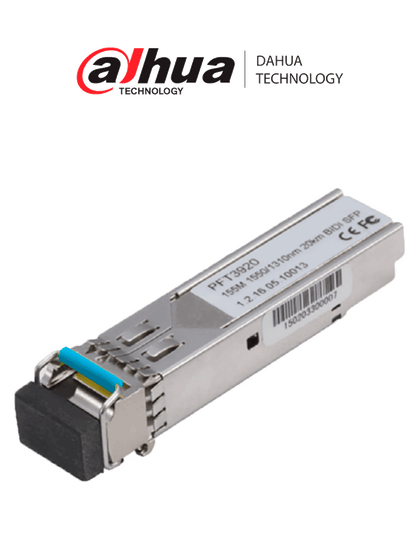 DAHUA PFT3950 - Modulo de Fibra Optica SFP Multimodo/ Gbic/ Transmisión Bidireccional/