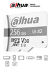 DAHUA TF-P100/256G - Dahua Memoria Micro SD de 256 GB UHS-I/ C10/U3/V30/A2/ Velocidad de Lectura 100 MB/s/ Velocidad de Escritura de 80 MB/s/ Especializada para Videovigilancia