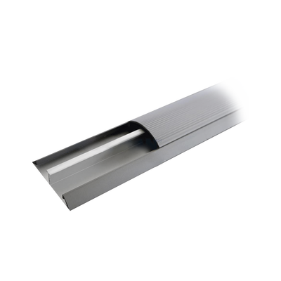 Ducto de media caña de aluminio, tramo de 2.5m de largo (8801-80300)