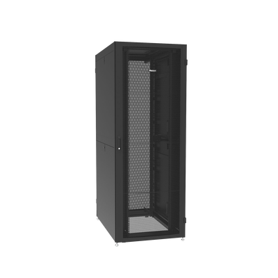 Gabinete Net-Verse para Centros de Datos, 45UR, 800mm de Ancho, 1000mm de Profundidad, Fabricado en Acero, Color Negro