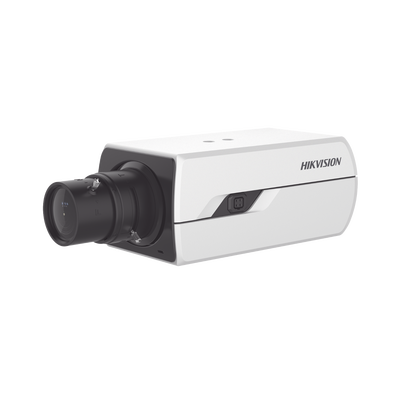 Camara Box IP 4 Megapixel / Serie PRO / Ultra Baja Iluminacion / PoE / 12 Vcc o 24 VCA / WDR 120 dB / Onvif / RS-485 / BLC /  Entrada y Salida de Audio y Alarmas (No Incluye Lente) / Micro SD